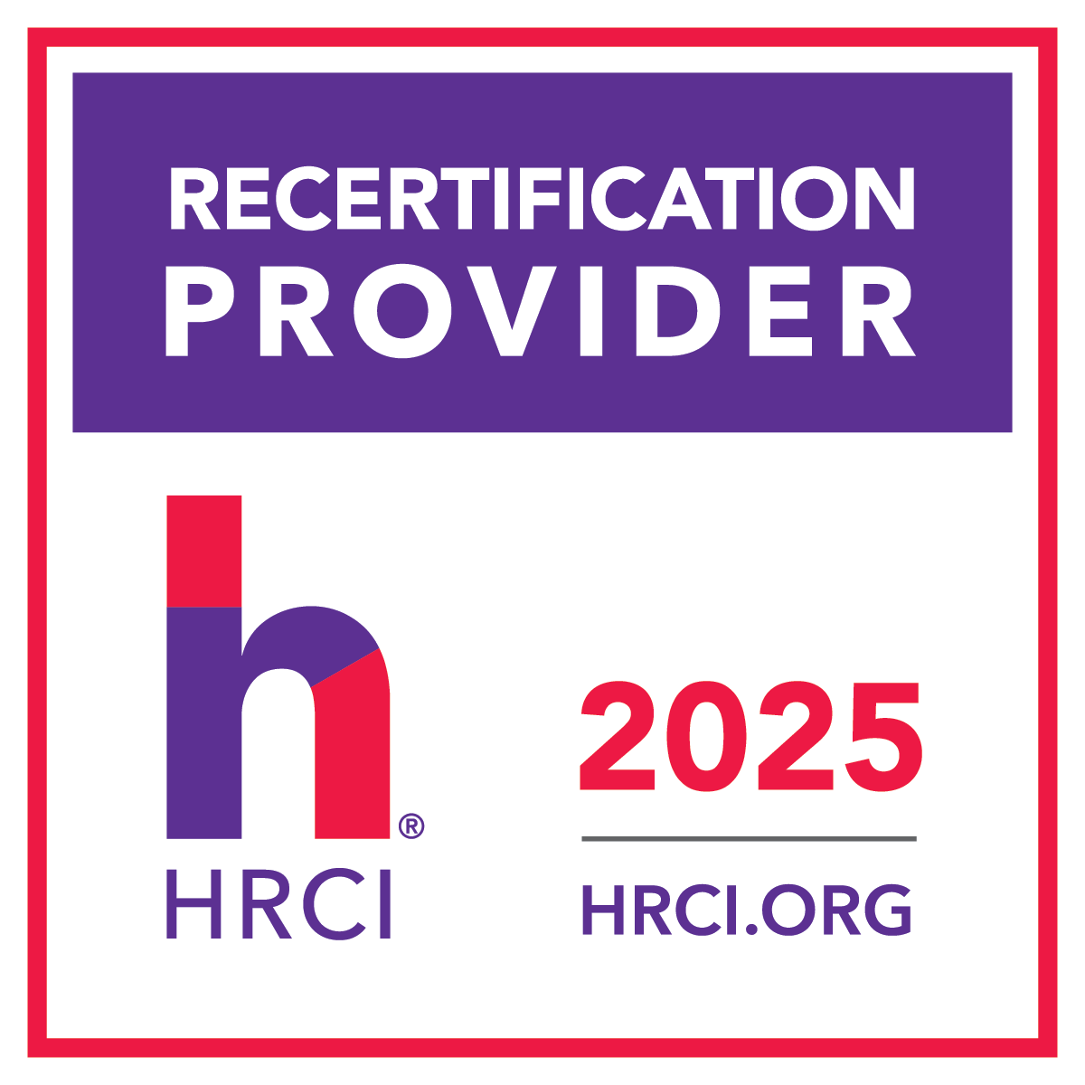 2025 HRCI Recertification Provider Seal (1) (002)