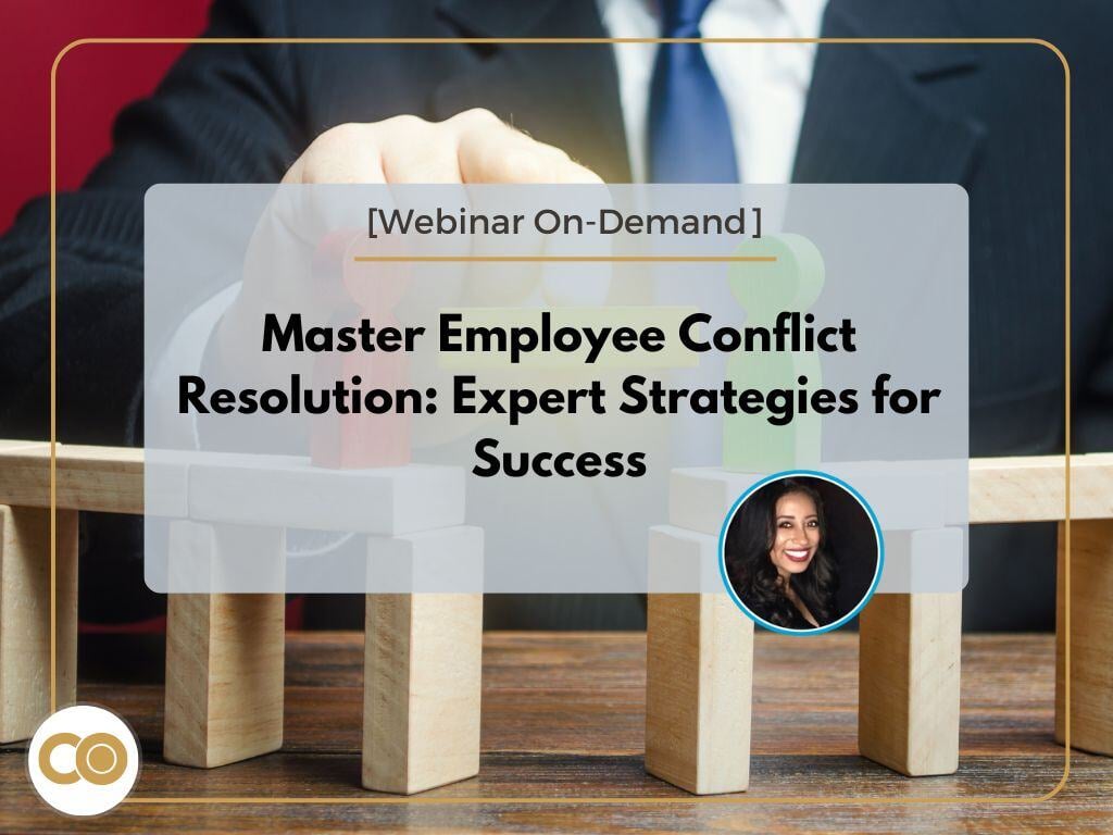 Webinar Master Conflict Resolution On Demand